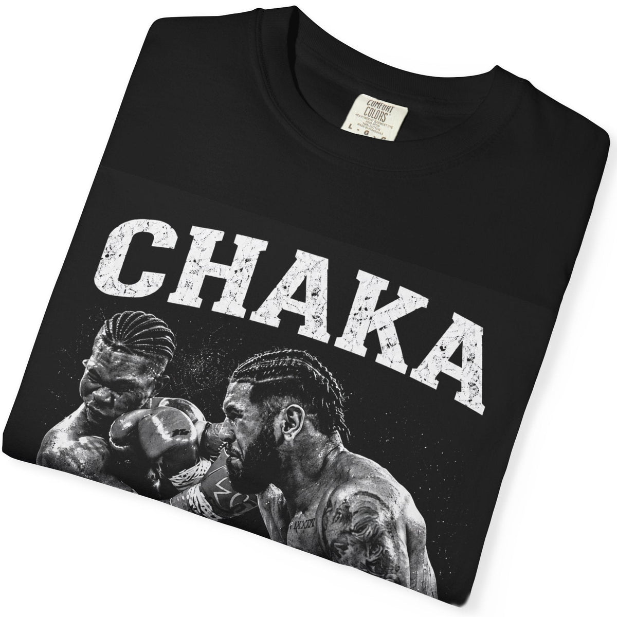 CHAKA — Pero vs. Navarro Fight Tee — B&W