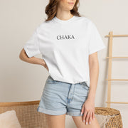 CHAKA — Pero vs. Navarro Poster Tee — White