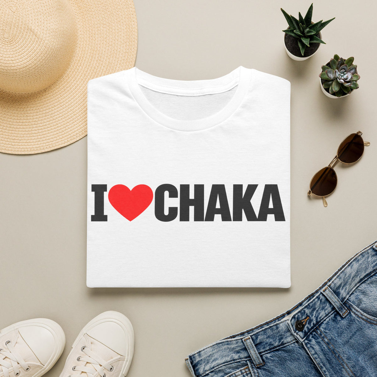 CHAKA — I ♥ Chaka Tee