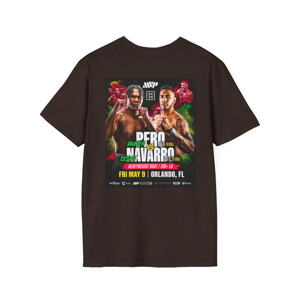 CHAKA - PERO VS. NAVARRO FIGHT TEE (color)