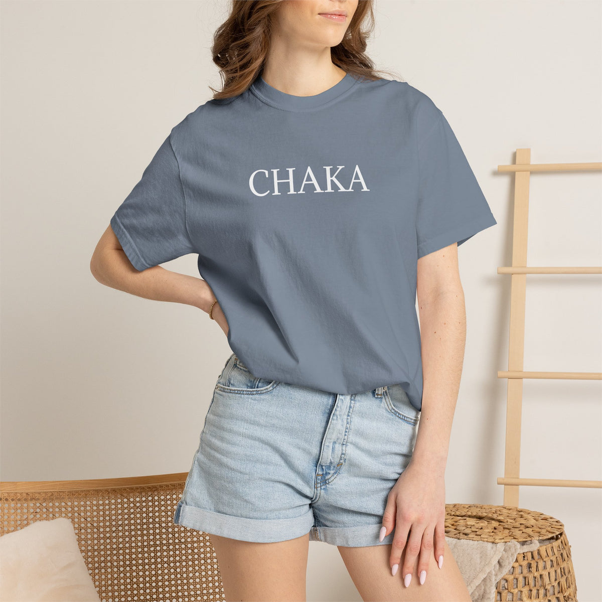 CHAKA — Navarro Walk Out Poster Tee — Black