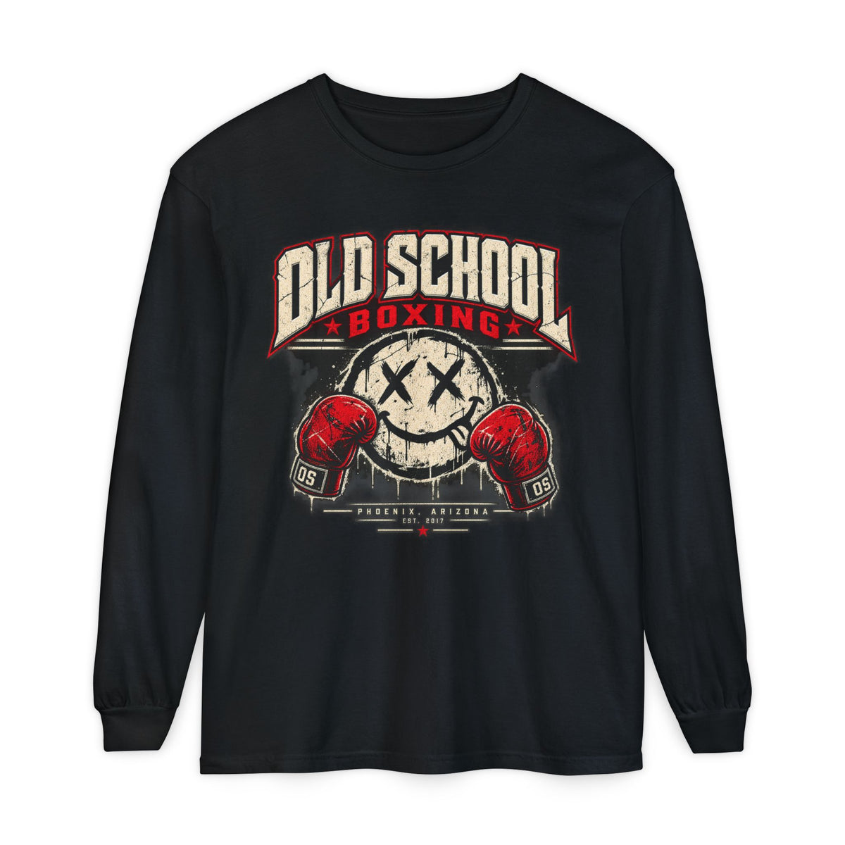 Old School Boxing Long Sleeve T-Shirt