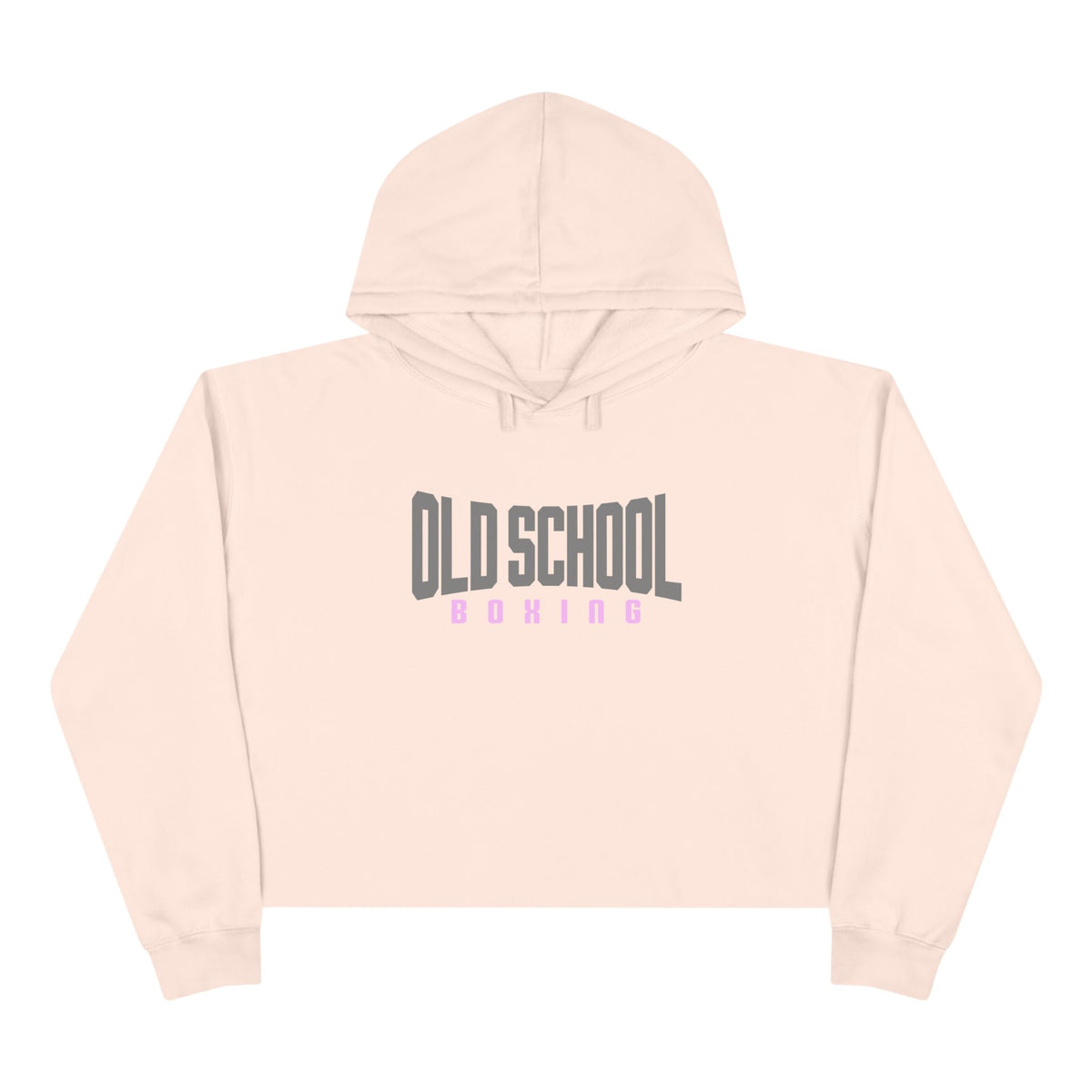 Old School Crop Hoodie