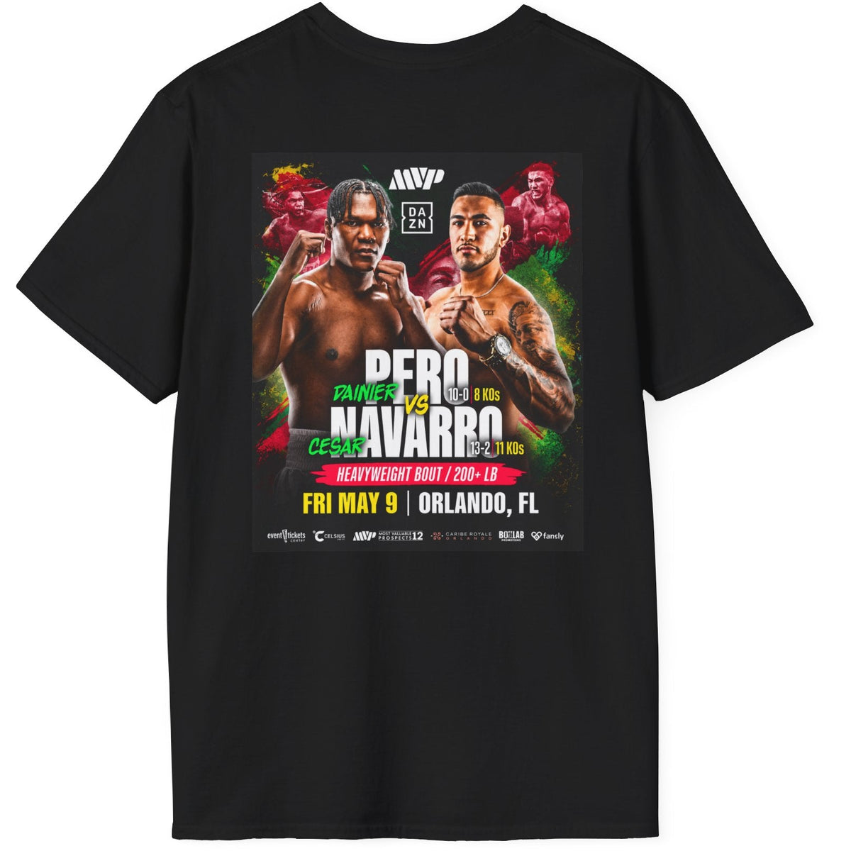 CHAKA - PERO VS. NAVARRO FIGHT TEE (color)