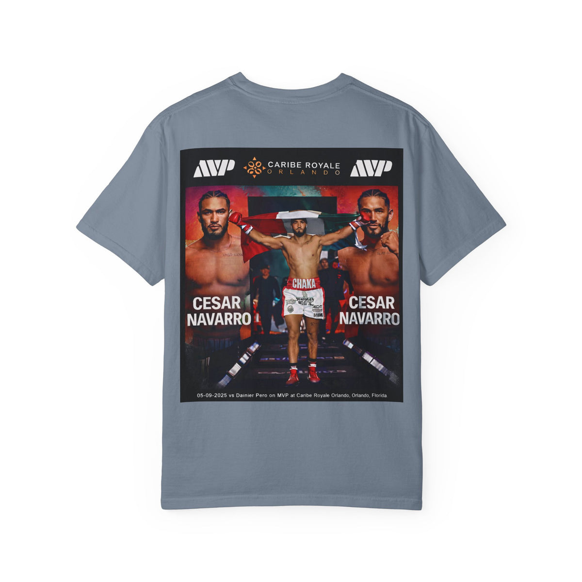 CHAKA — Navarro Walk Out Poster Tee — Black