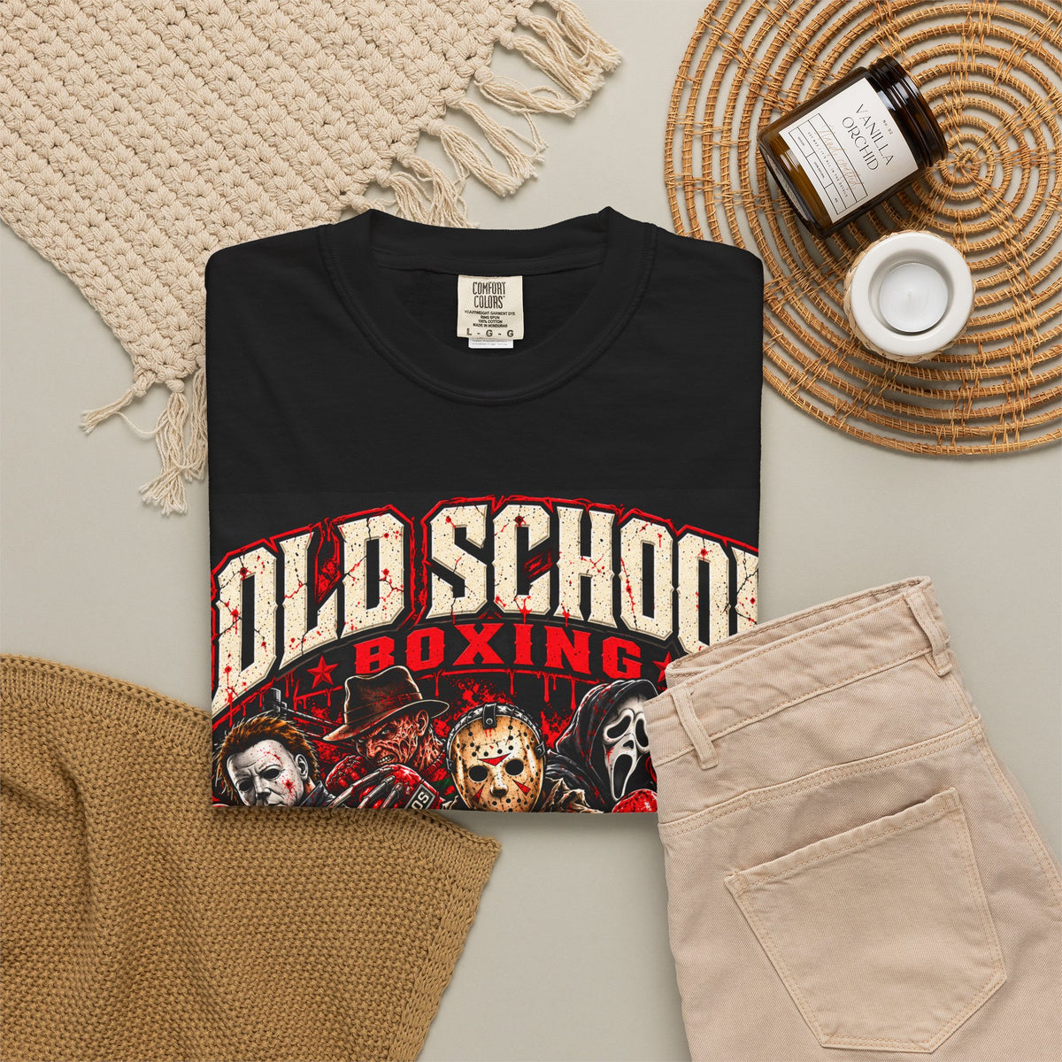 Old School Boxing Horror T-Shirt