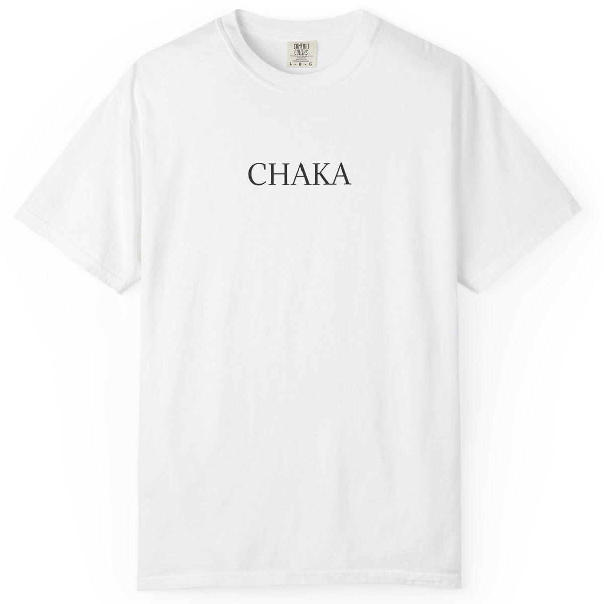 CHAKA — NAVARRO WALK OUT Classic Logo Tee — White