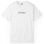 CHAKA — NAVARRO WALK OUT Classic Logo Tee — White