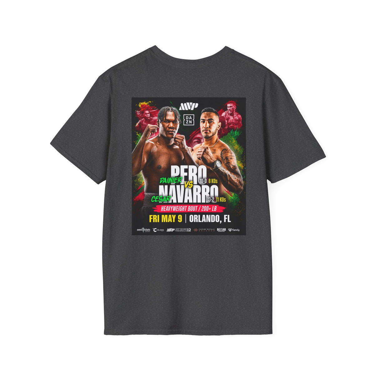CHAKA - PERO VS. NAVARRO FIGHT TEE (color)