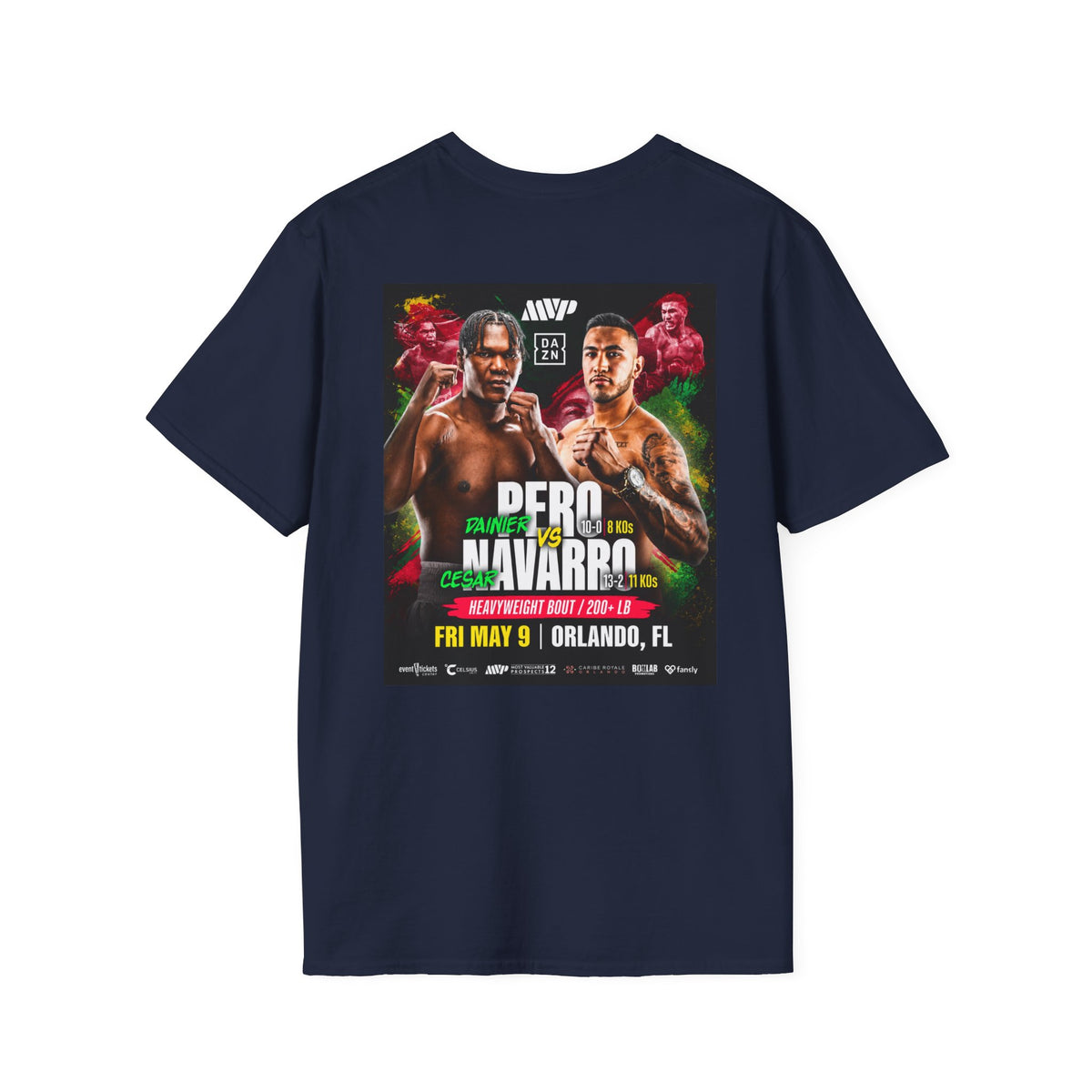 CHAKA - PERO VS. NAVARRO FIGHT TEE (color)