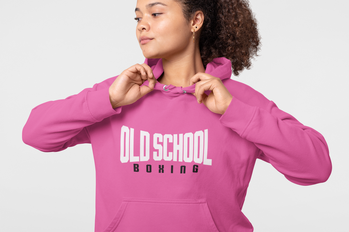 Old School Boxing Hoodie — Vintage Retro Boxing Sweatshirt