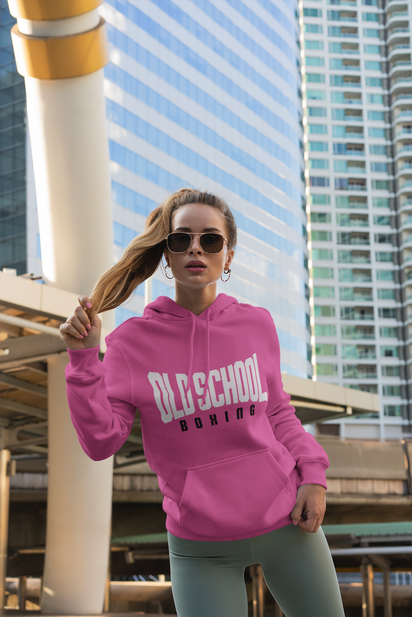 Old School Boxing Hoodie — Vintage Retro Boxing Sweatshirt