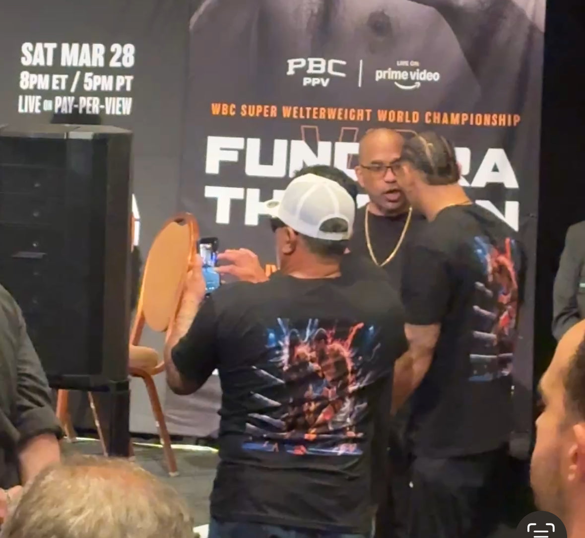 Chaka vs. Big Gugs — MGM Fight Night Team Shirt