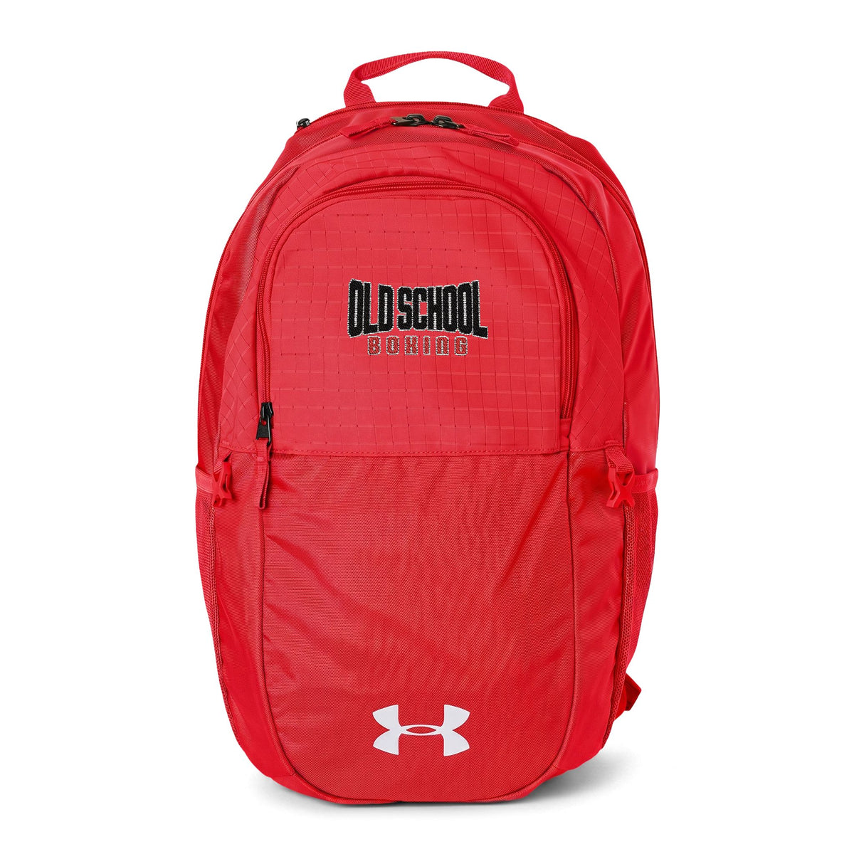 Old School Boxing Embroidered Backpack