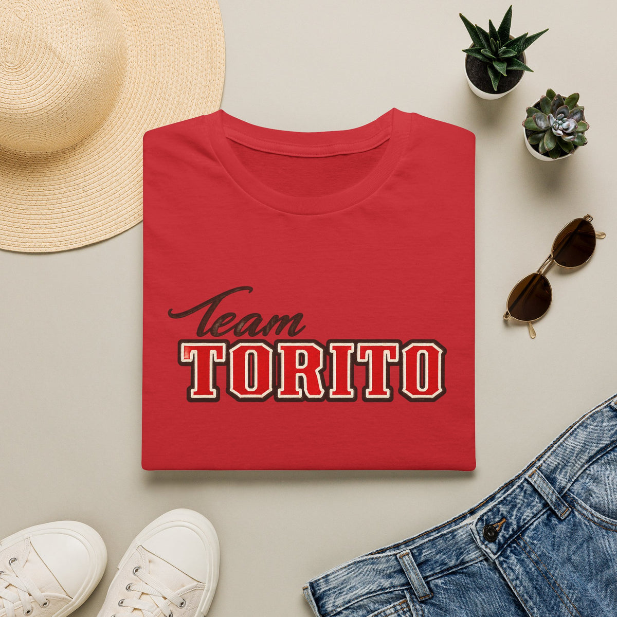Team Torito FIght Night T-Shirt - Original Red