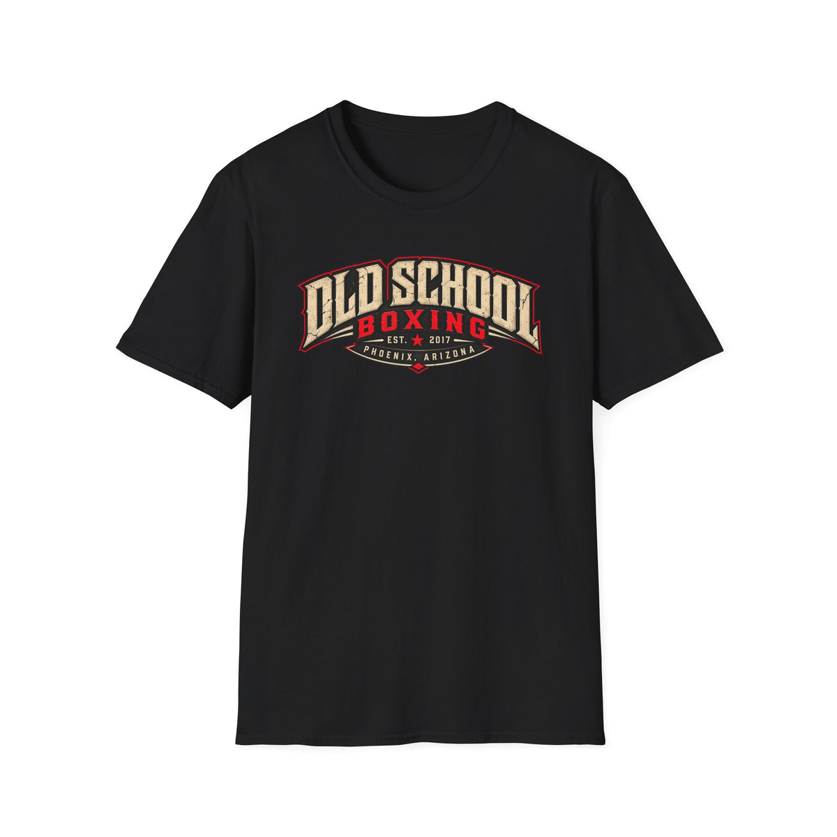 Old School Boxing T-Shirt — Vintage Phoenix AZ Fight Club Tee