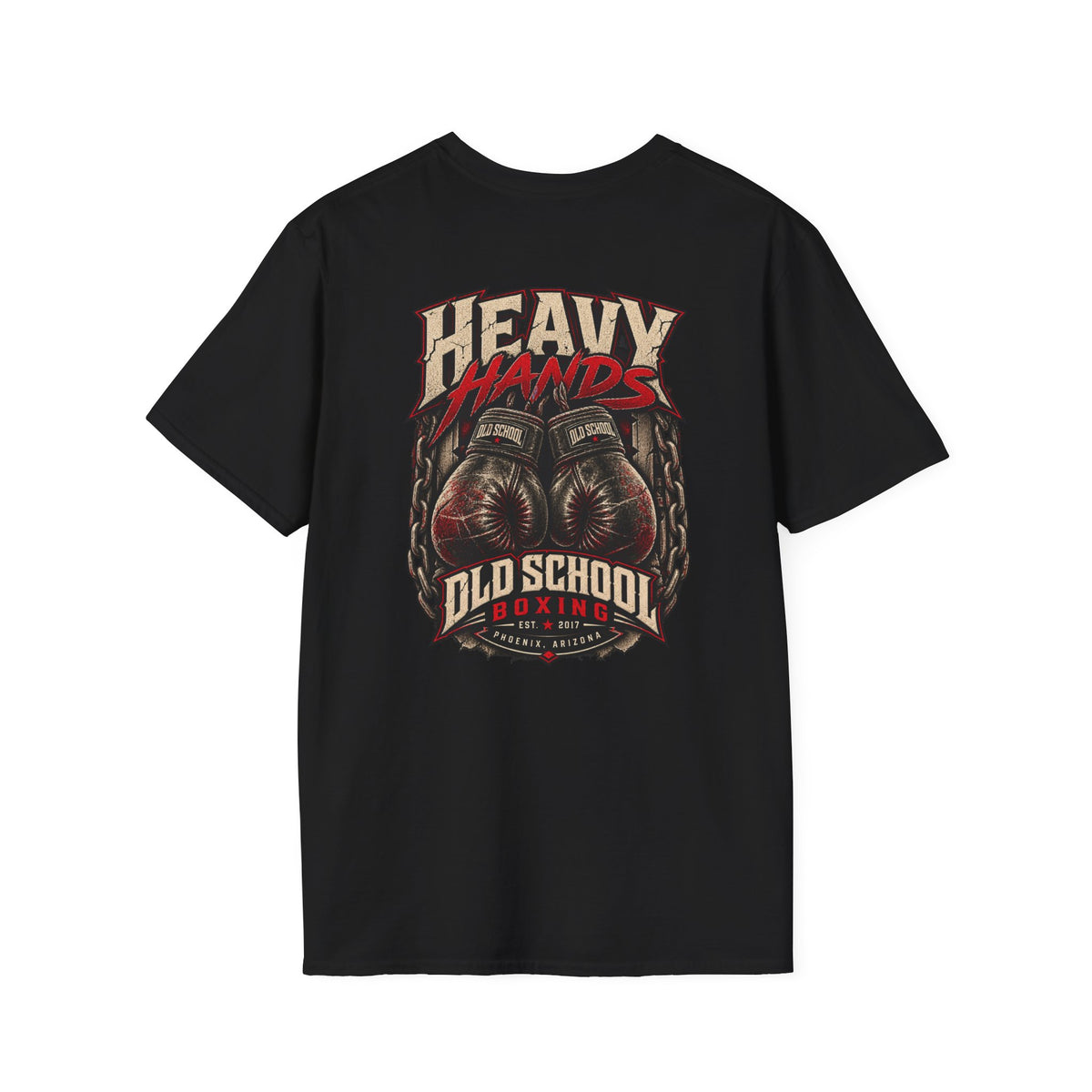 Old School Boxing T-Shirt — Vintage Phoenix AZ Fight Club Tee