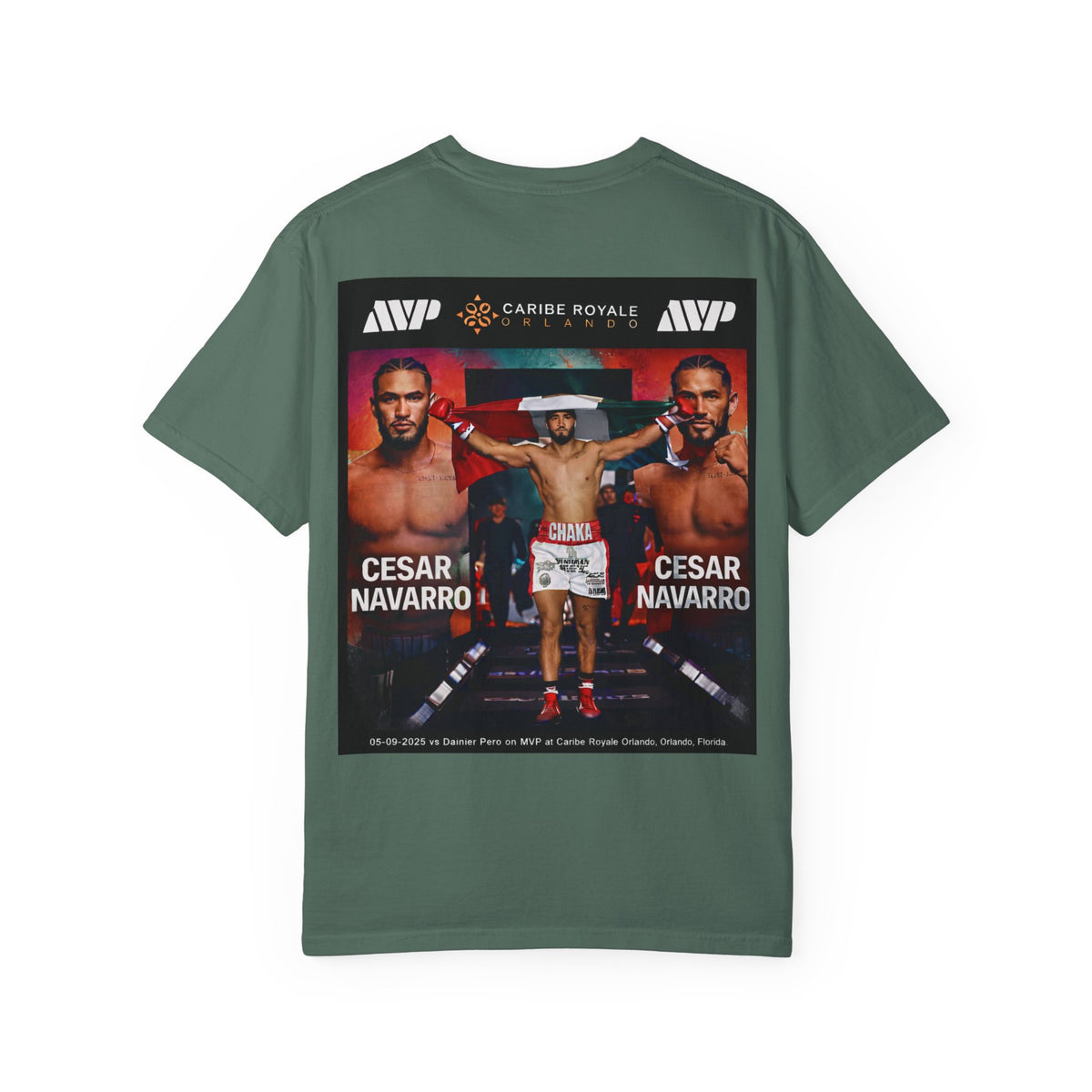CHAKA — Navarro Walk Out Poster Tee — Black