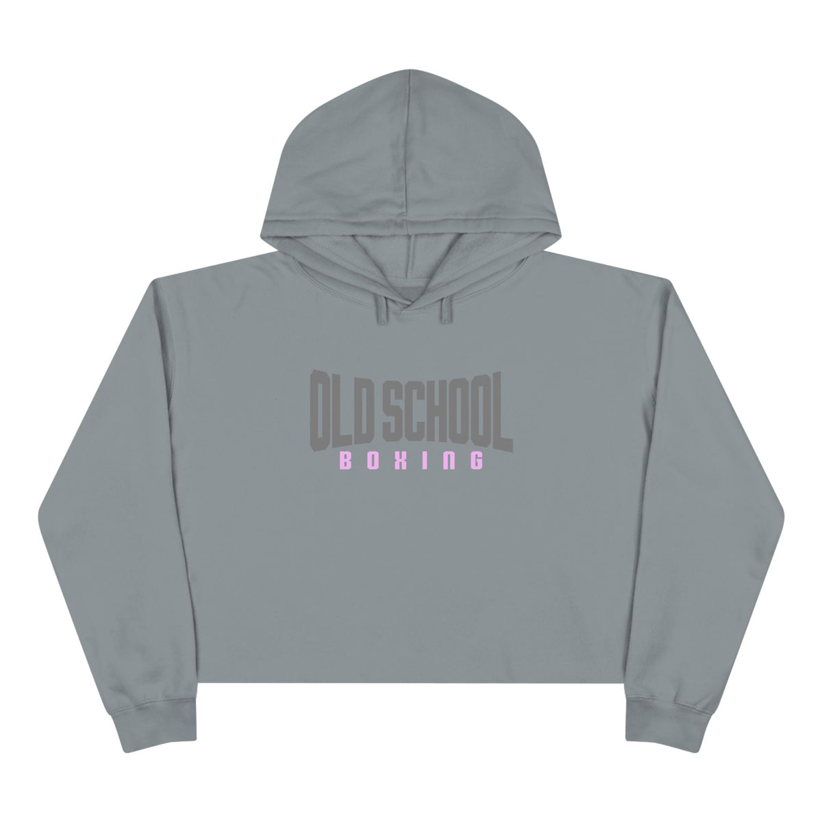 Old School Crop Hoodie