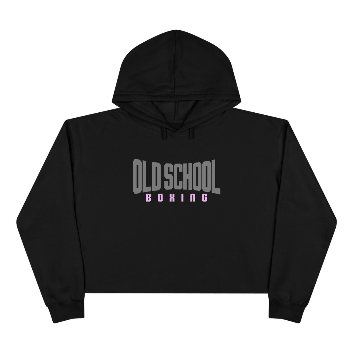 Old School Crop Hoodie