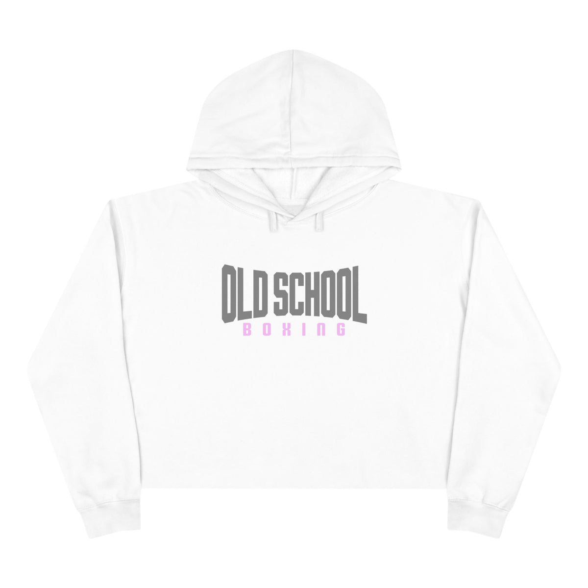 Old School Crop Hoodie