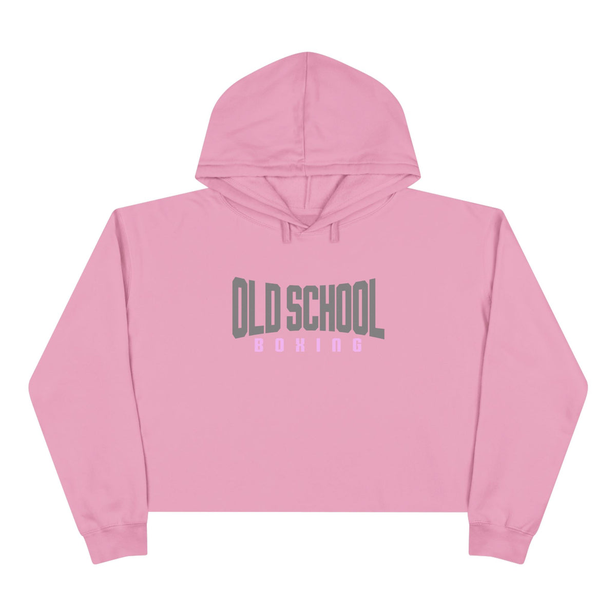 Old School Crop Hoodie