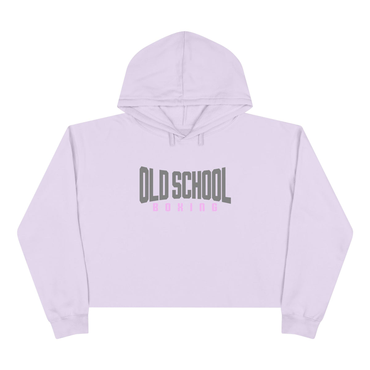 Old School Crop Hoodie