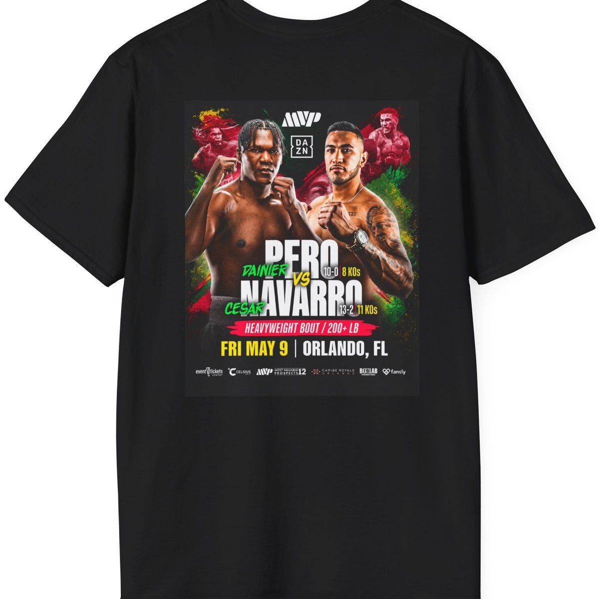 CHAKA — Pero vs. Navarro Fight Tee — Color