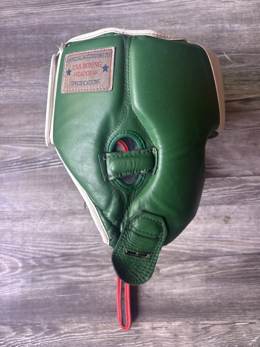 Used - Ringside Model SG Boxing Headgear - Mexico Colors (Medium)
