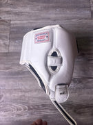 Used - Ringside Model SG-1C Boxing Headgear - White (Medium)