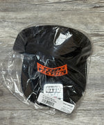 New - Top Rank Stacked Logo Snapback - Black/Orange