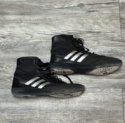 Used - Adidas Boxing/Wrestling Shoes - Black (US 5) - Fair Condition