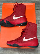 New - Nike Boxing Shoes HyperKO - Red/White (Size 5) - With Box