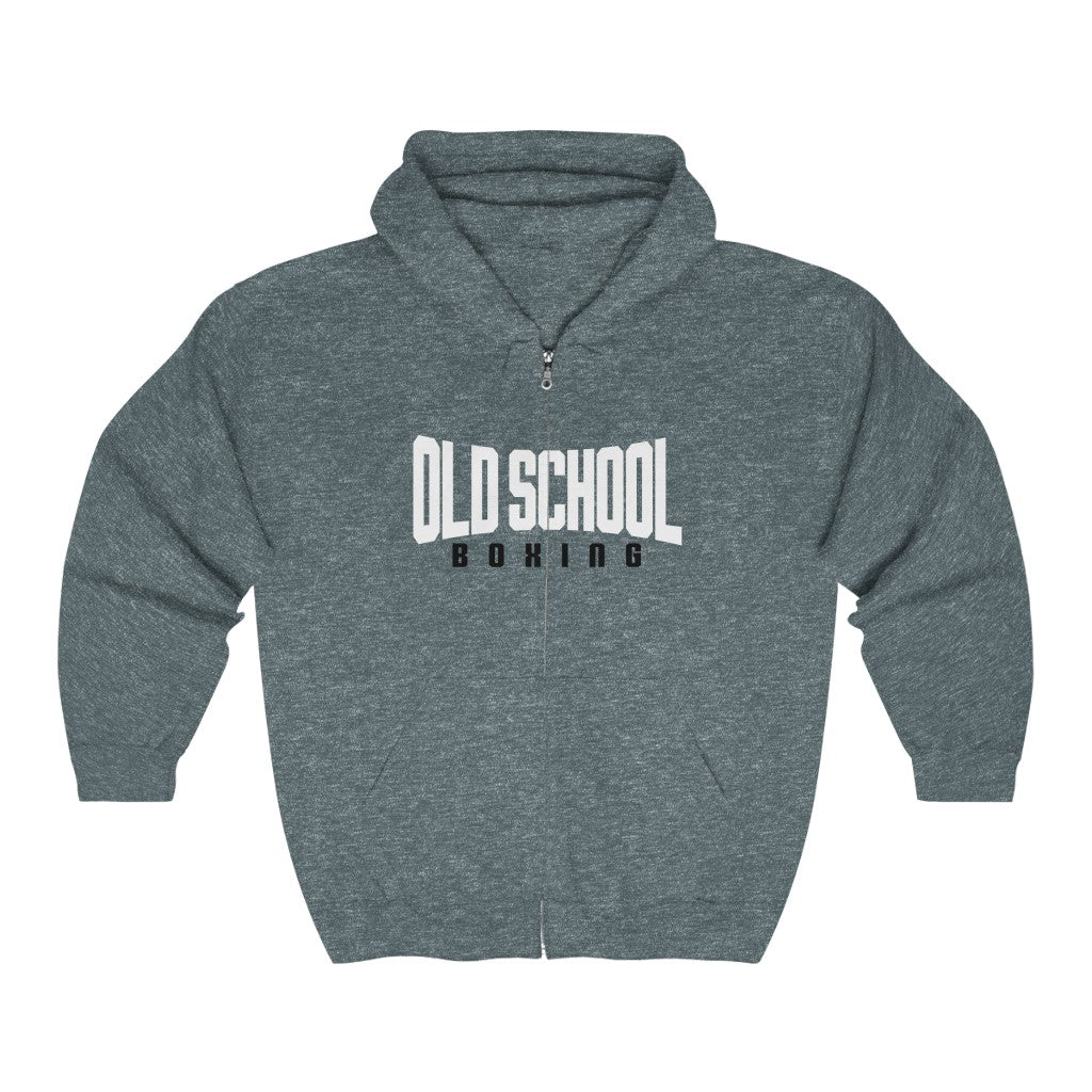 OSBX Zipper Hoodie - Unisex Heavy Blen Full Zip Hooded Sweatshirt