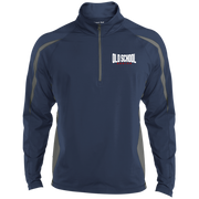 OSBX Men's Sport Wicking Colorblock 1/2 Zip