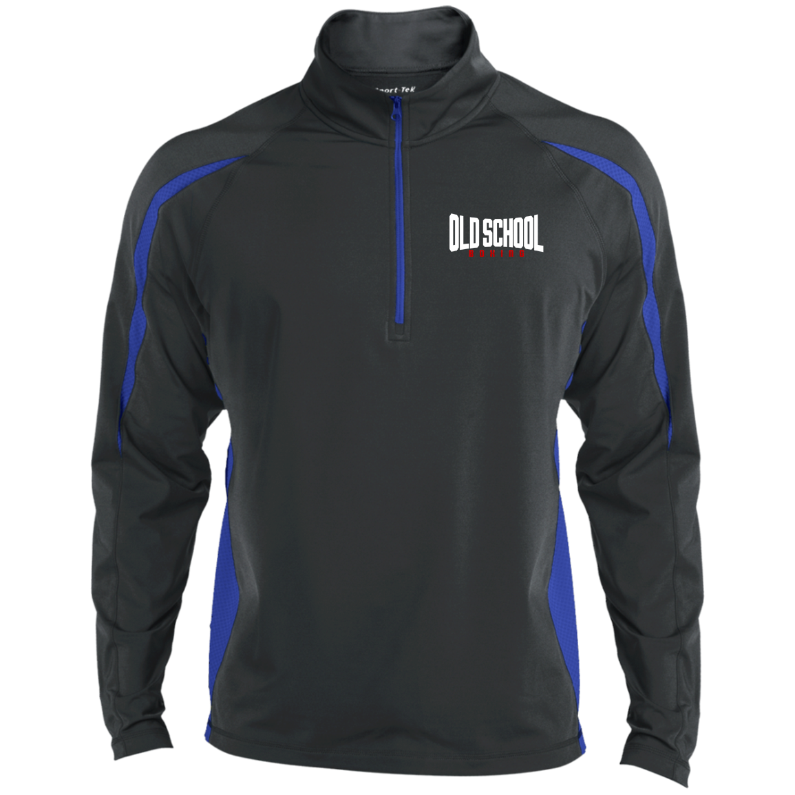 OSBX Men's Sport Wicking Colorblock 1/2 Zip