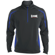 OSBX Men's Sport Wicking Colorblock 1/2 Zip