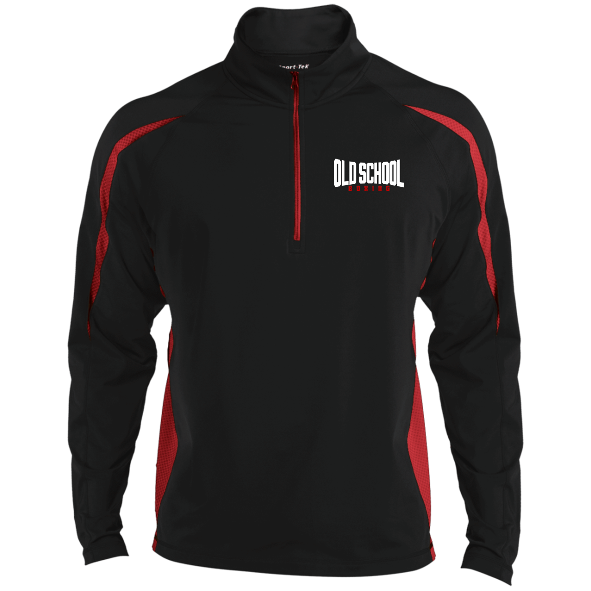 OSBX Men's Sport Wicking Colorblock 1/2 Zip